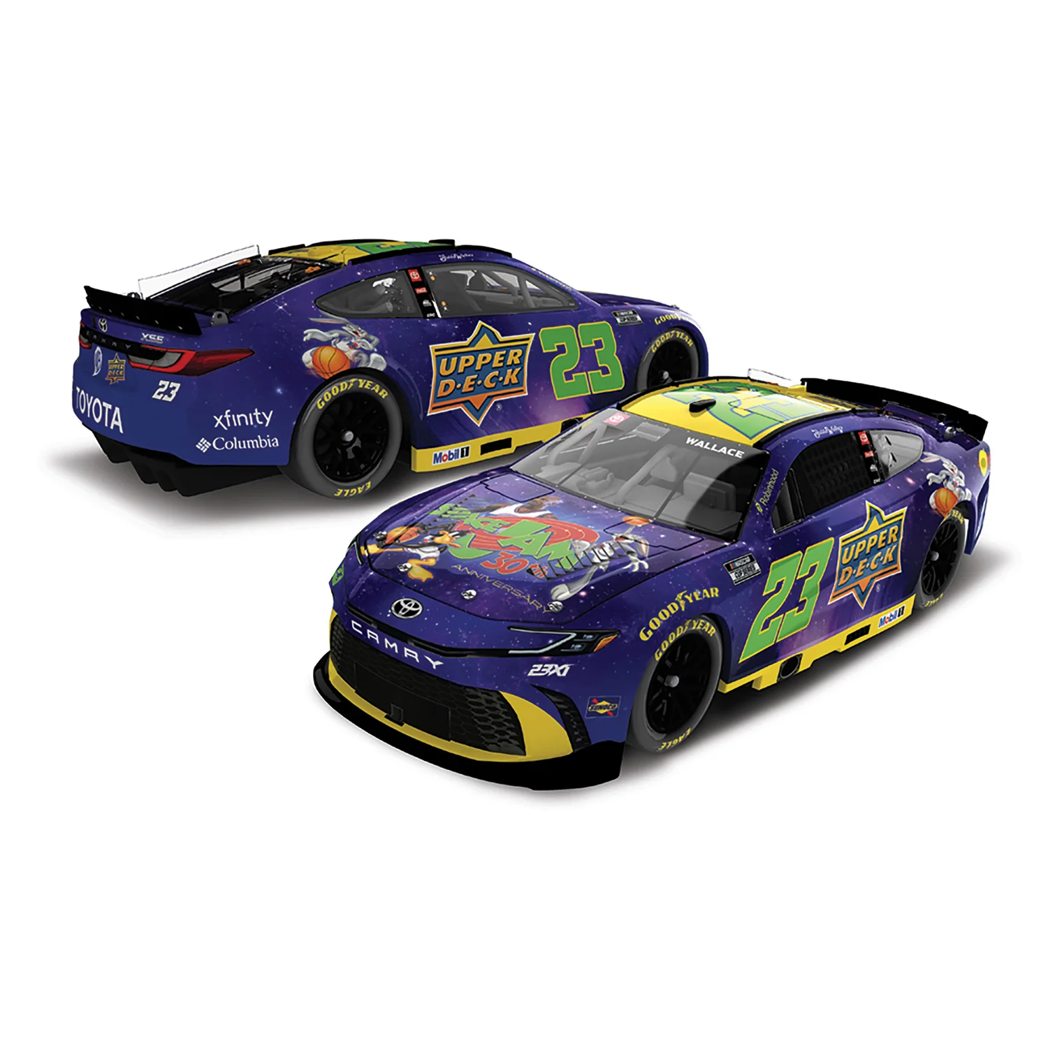 Bubba Wallace Upper Deck / Space Jam 1:24 Standard 2026 Diecast Car Preorder - Currently Projected January