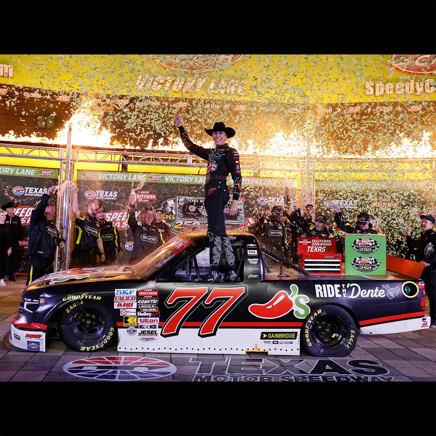 Carson Hocevar Texas Truck Series Race Win 1:64 2026 Diecast Preorder - Currently Projected December - Image 2