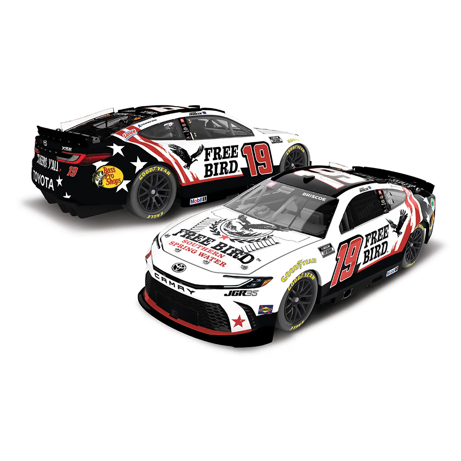Chase Briscoe ELITE Free Bird 1:24 2026 Diecast Car Preorder - Currently Projected October