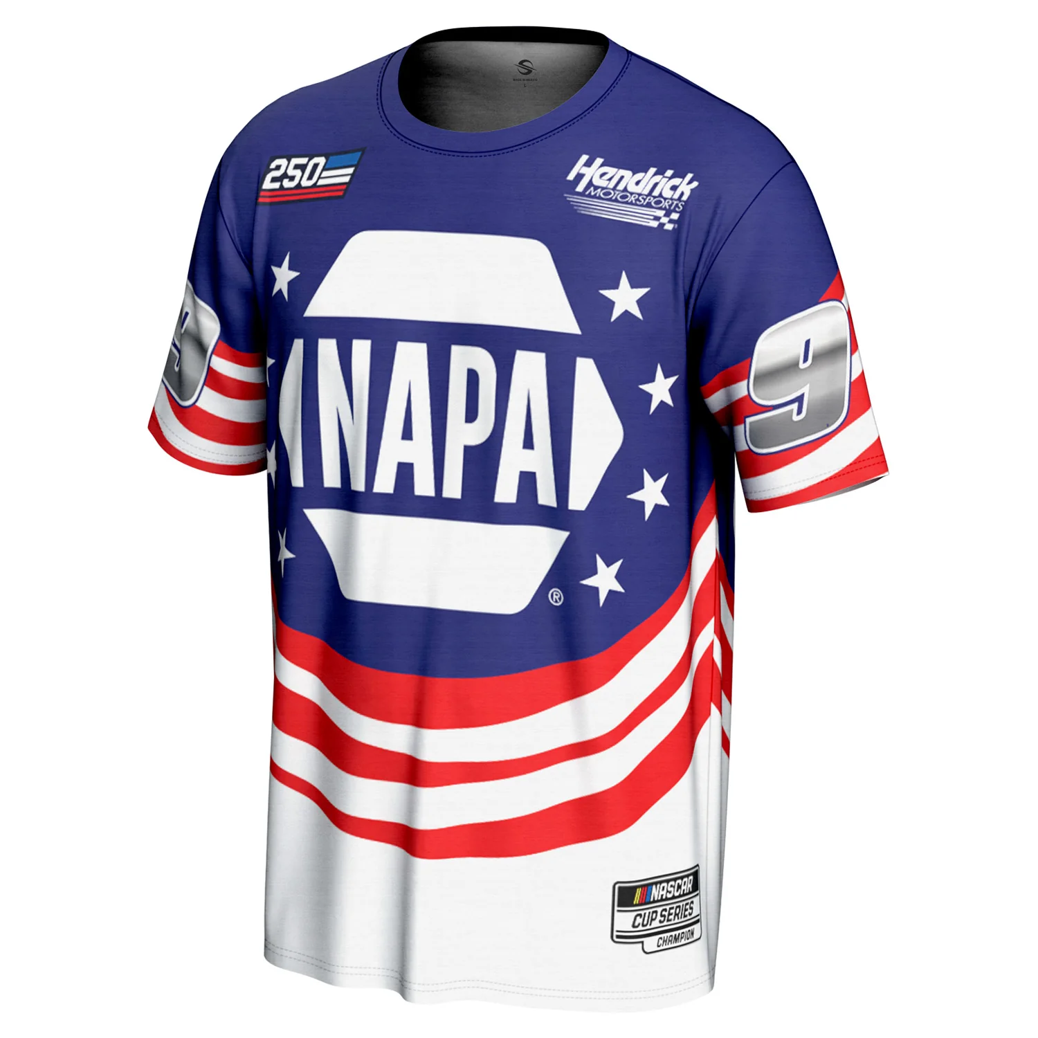 Chase Elliott 2026 NAPA Patriotic Sublimated ProSphere T-Shirt - Image 3