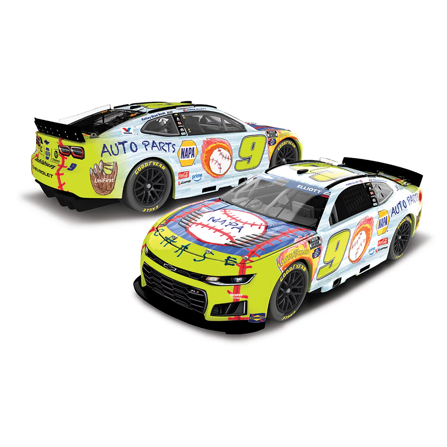 Chase Elliott NAPA Desi9n to Drive 1:24 Standard 2026 Diecast Car Preorder - Currently Projected January