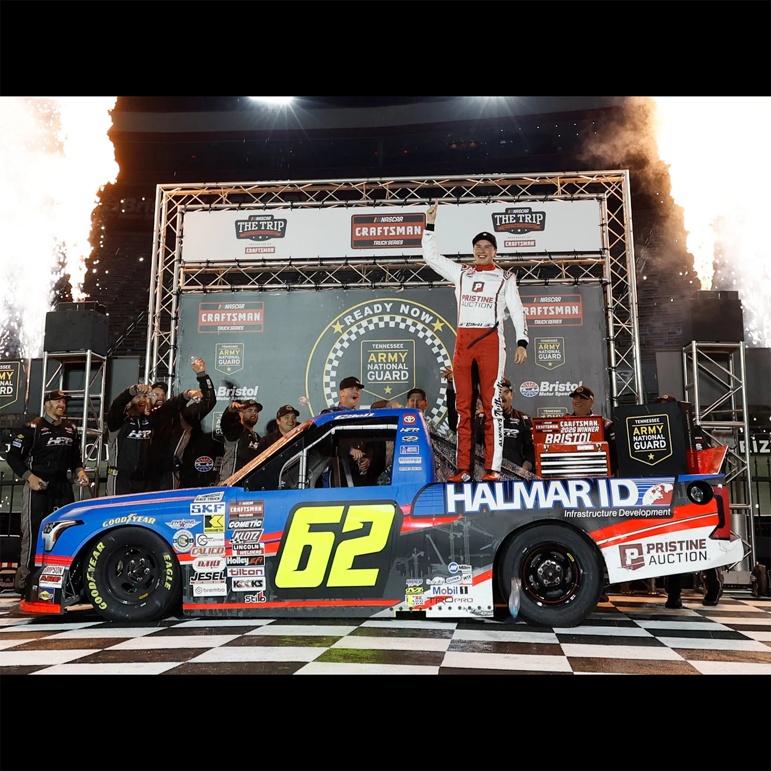 Christopher Bell Bristol Truck Series Race Win 1:24 Standard 2026 Diecast Preorder - Currently Projected January