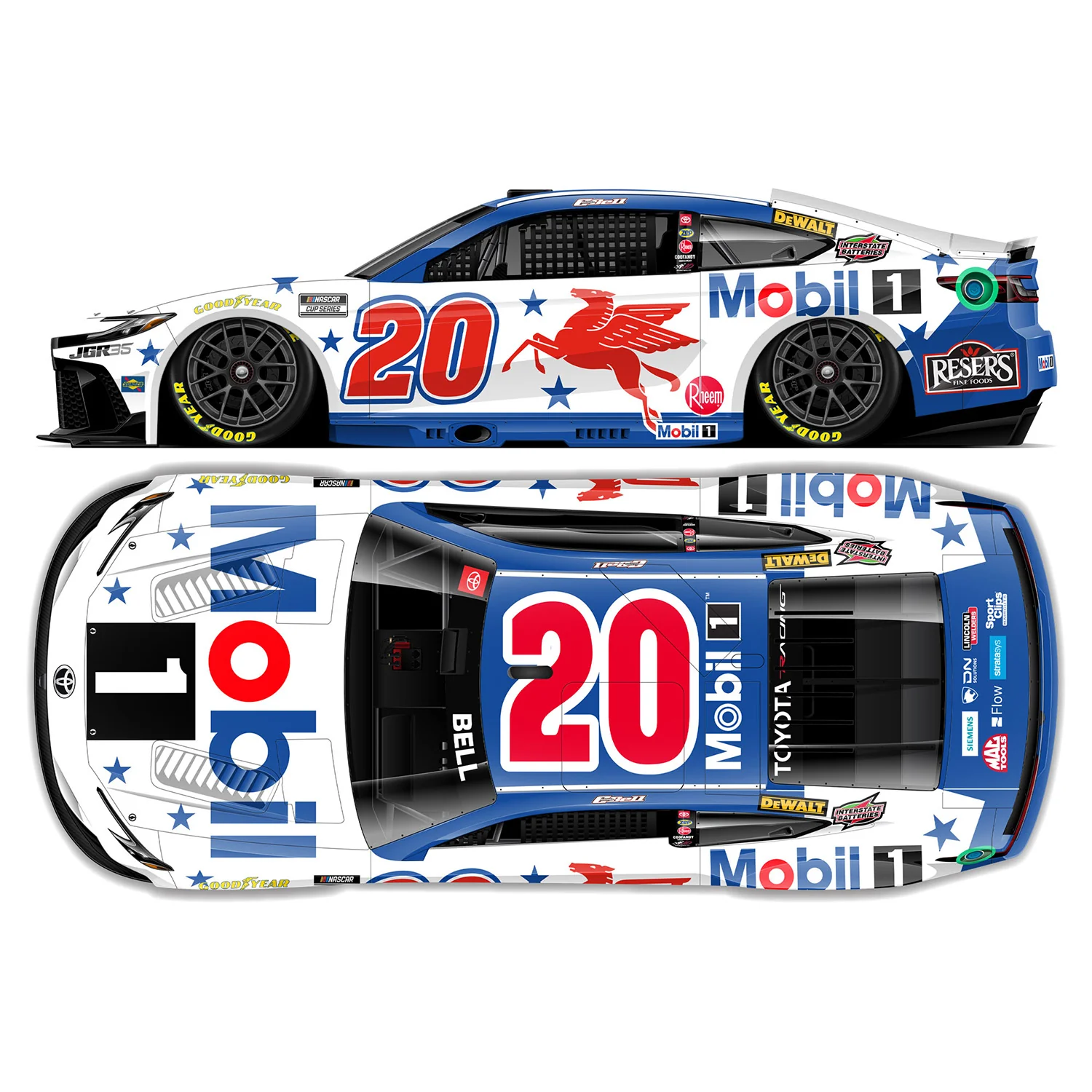 Christopher Bell Mobil 1 1:64 2026 Diecast Car Preorder - Currently Projected September - Image 2