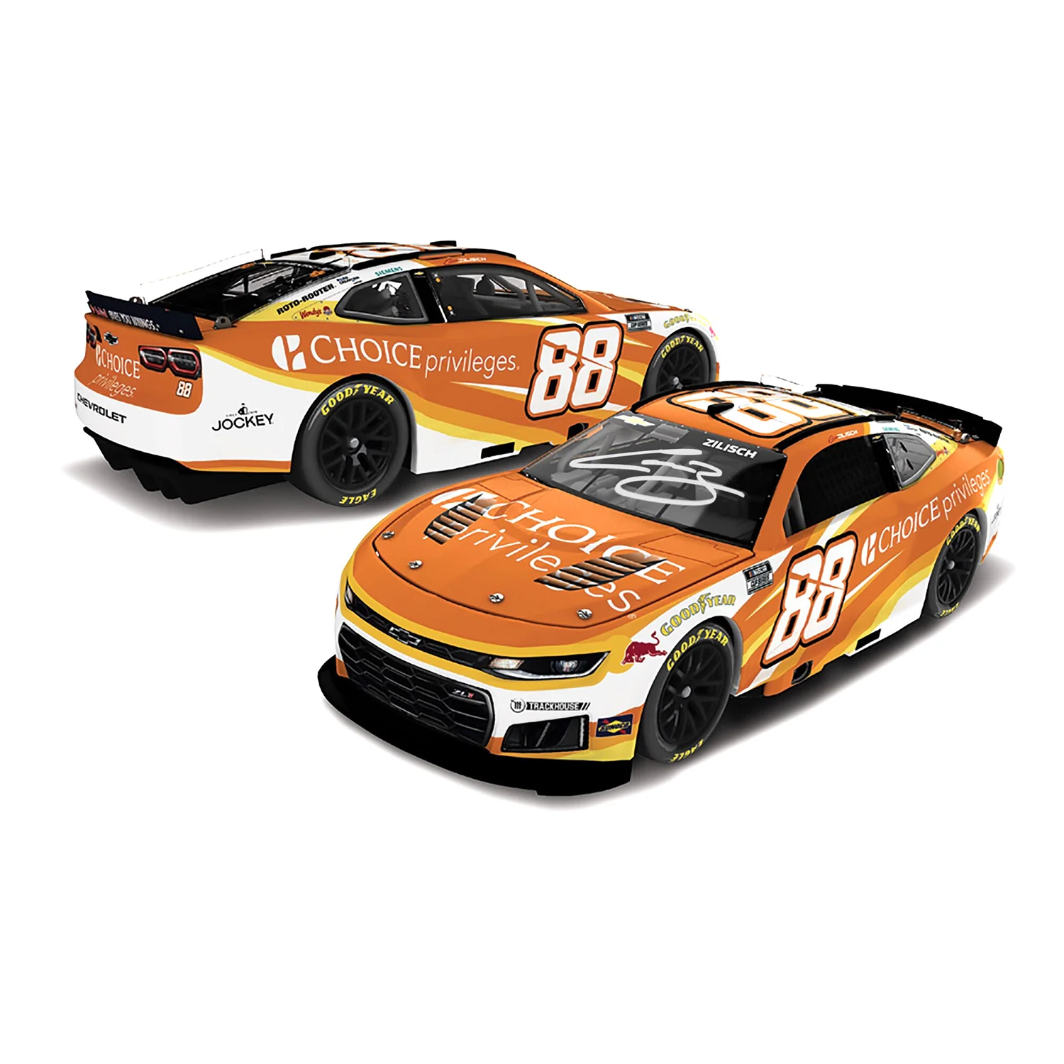 Connor Zilisch Autographed Choice Privileges 1:24 Standard 2026 Diecast Car Preorder - Currently Projected November