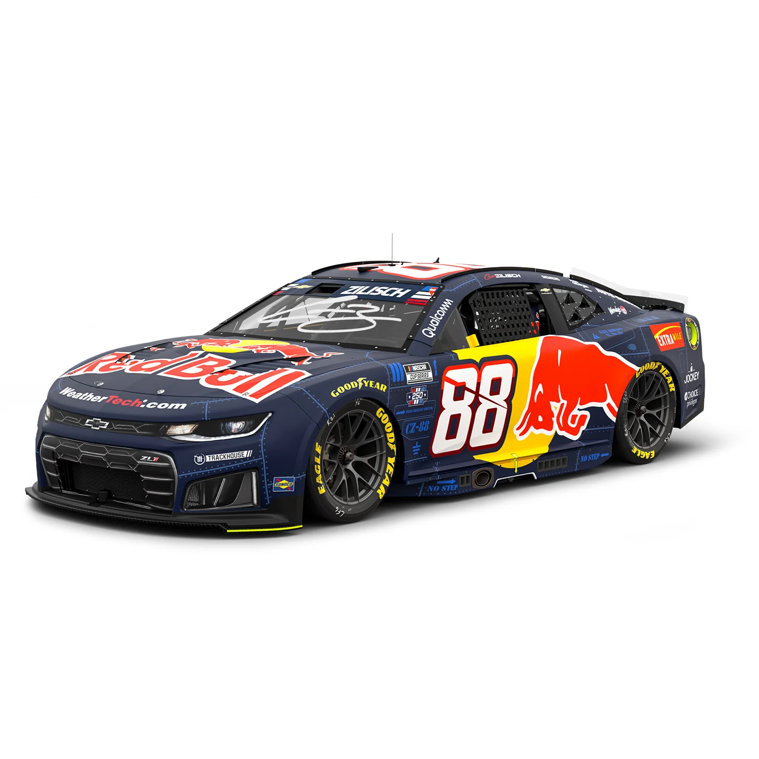 Connor Zilisch Autographed Red Bull San Diego Special 1:24 Standard 2026 Diecast Car Preorder - Currently Projected January
