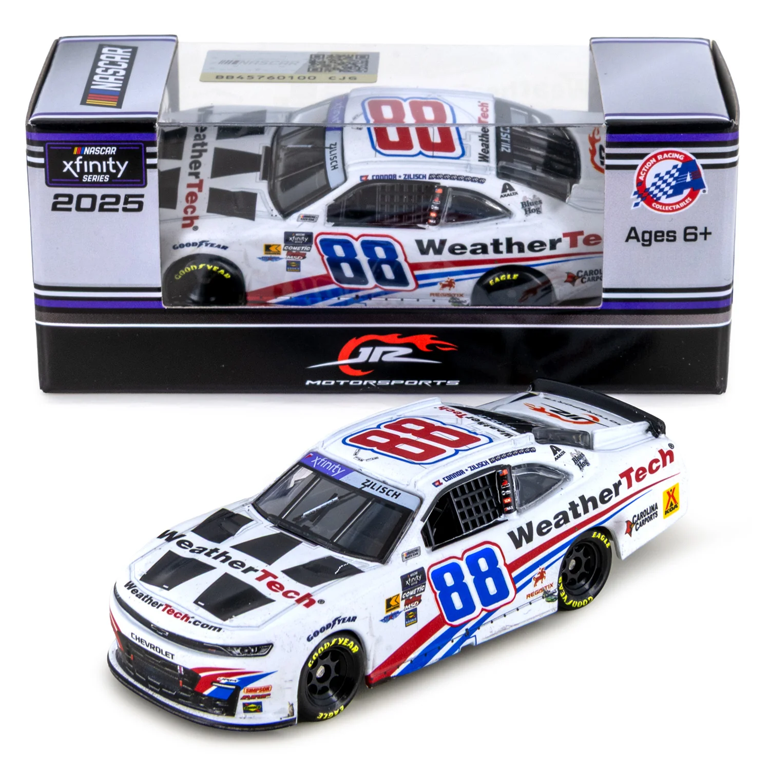 Connor Zilisch Portland Race Win 1:64 2025 Diecast Car