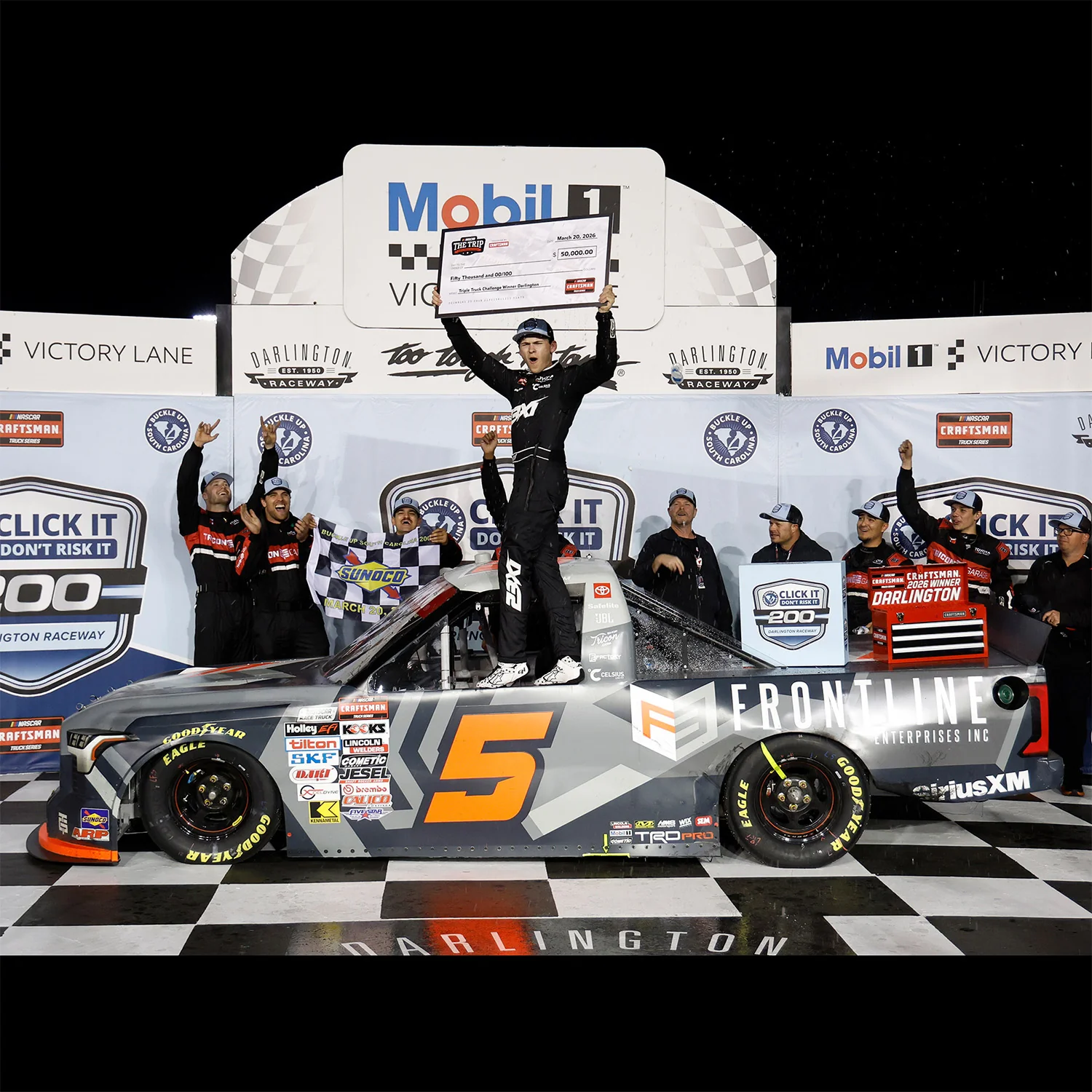 Corey Heim Darlington Truck Series Race Win 1:24 Standard 2026 Diecast Preorder - Currently Projected October - Image 2