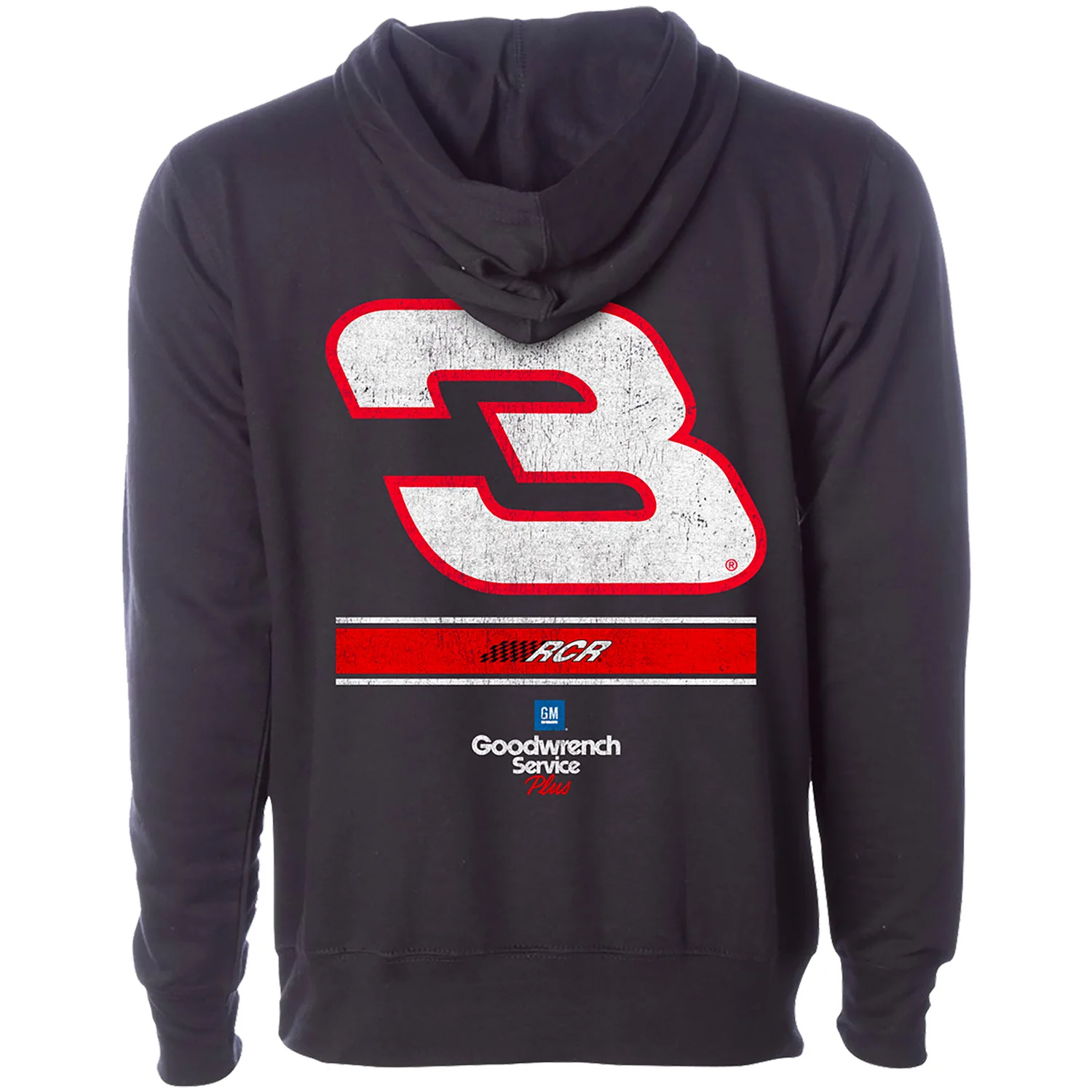 Dale Earnhardt 2026 GM Goodwrench #3 Classic Ink Hoodie Preorder - Ships Within 2-3 Weeks - Image 4