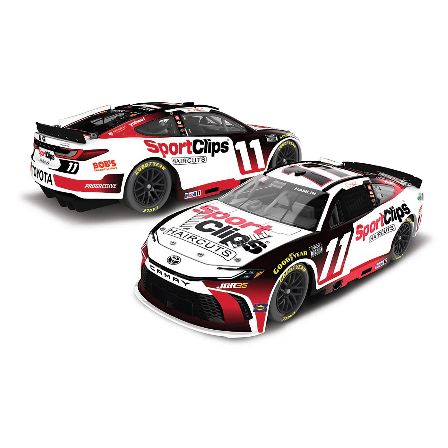 Denny Hamlin Sport Clips 1:24 Standard 2026 Diecast Car Preorder - Currently Projected October
