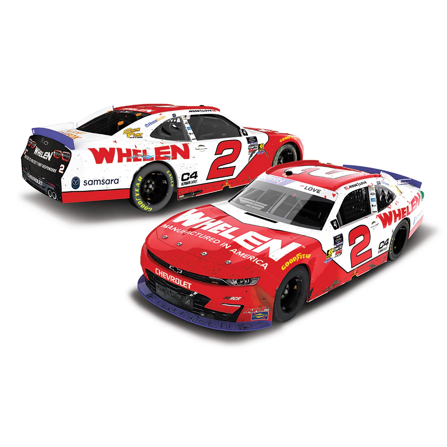 Jesse Love NASCAR Xfinity Series Phoenix Race Win Champion 1:64 2025 Diecast Car Preorder - Currently Projected August