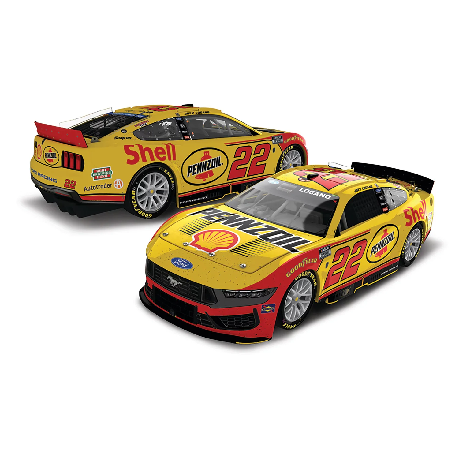 Joey Logano Daytona Duel 1 Race Win 1:64 Standard 2026 Diecast Chassis Car Preorder - Currently Projected September