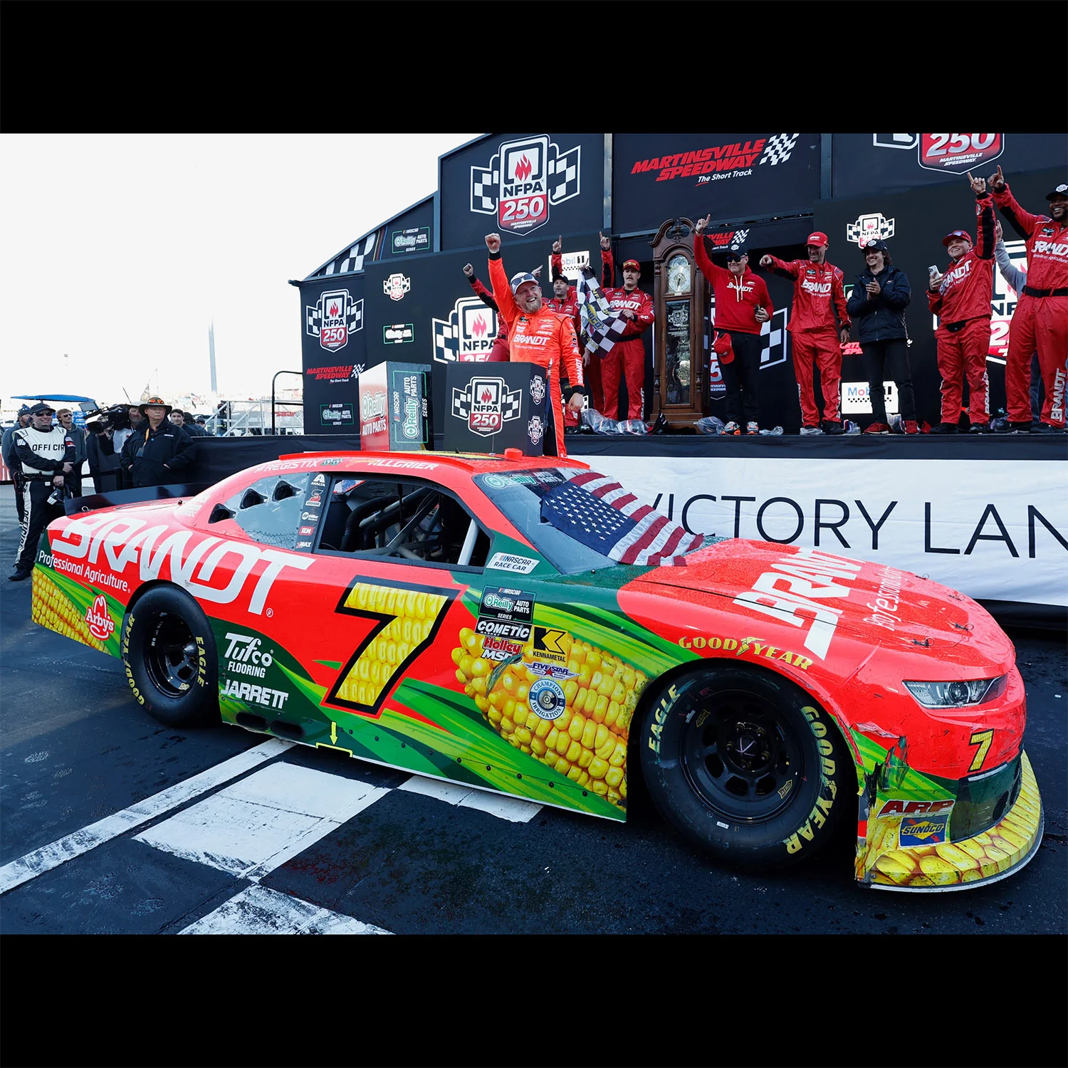 Justin Allgaier Martinsville Race Win 1:64 2026 Diecast Car Preorder - Currently Projected October