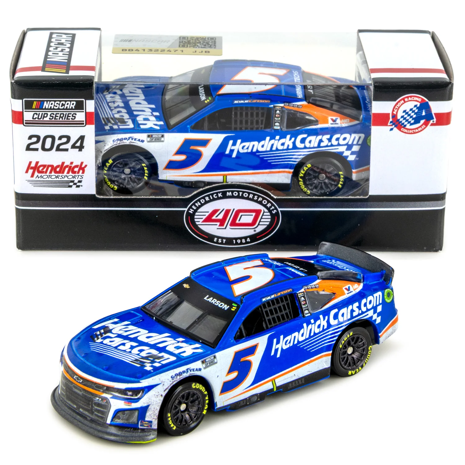 Kyle Larson Indianapolis Brickyard 400 Race Win 1:64 2024 Diecast Car