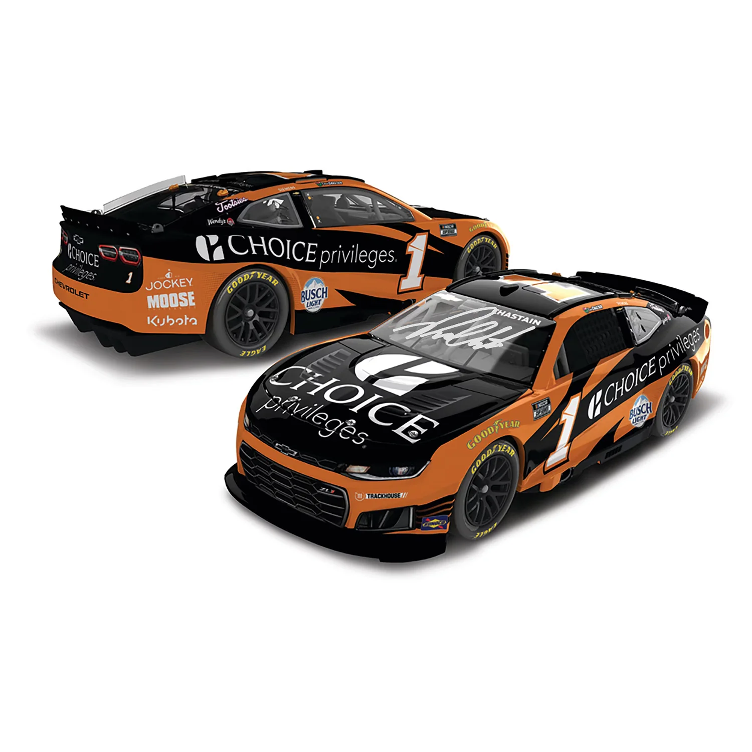 Ross Chastain Autographed Choice Privileges 1:24 Standard 2026 Diecast Car Preorder - Currently Projected October