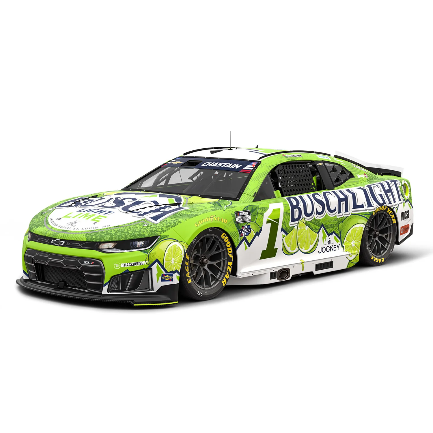 Ross Chastain Busch Light Lime 1:24 Standard 2026 Diecast Car Preorder - Currently Projected January