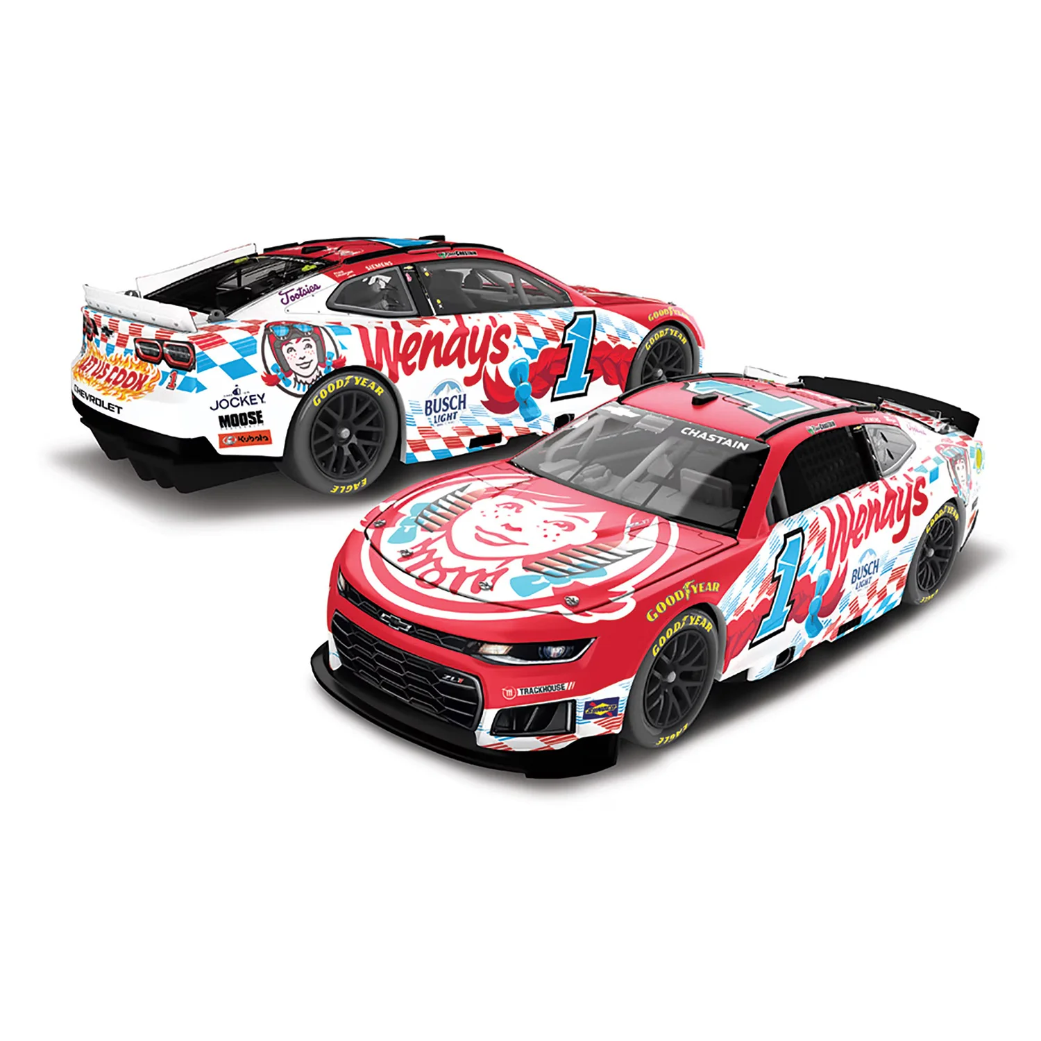 Ross Chastain Wendy's 1:24 Standard 2026 Diecast Car Preorder - Currently Projected September