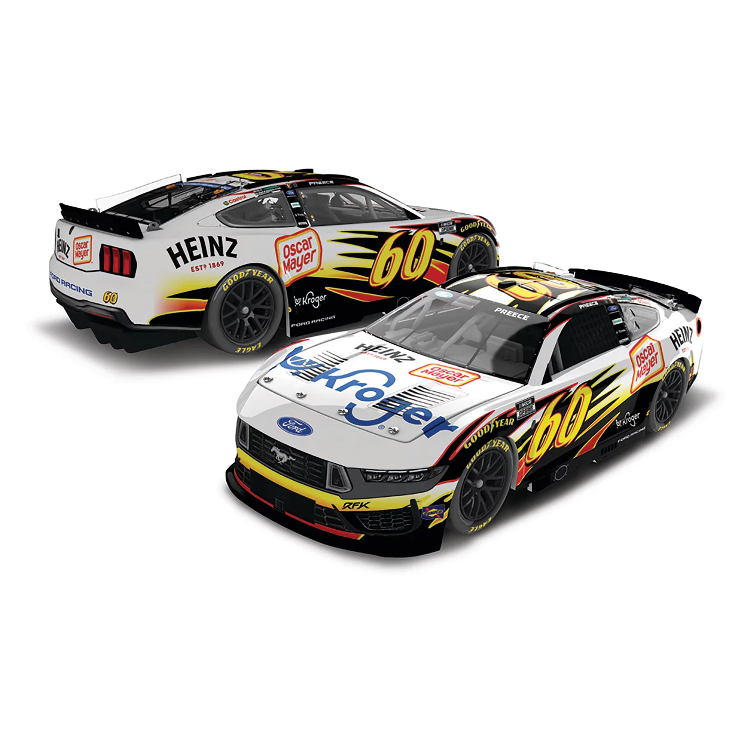 Ryan Preece Darlington Throwback to 2009 Greg Biffle 1:24 Standard 2026 Diecast Preorder - Currently Projected October