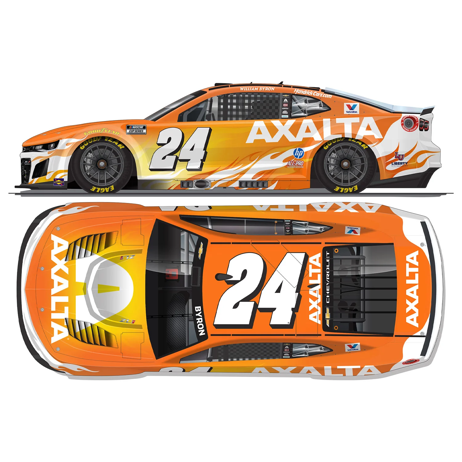 William Byron Axalta Color of the Year 1:64 2026 Diecast Car Preorder - Currently Projected December - Image 2
