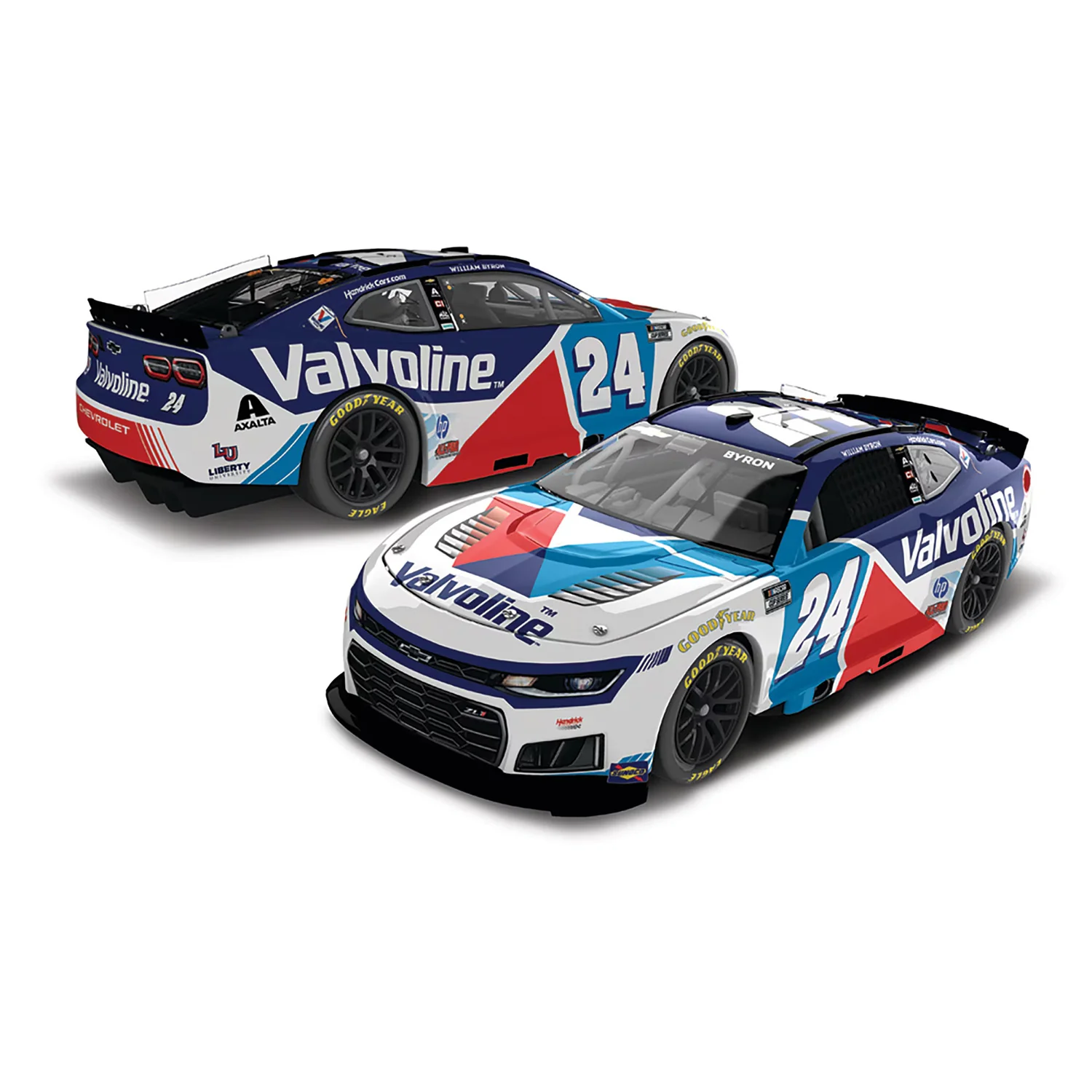 William Byron Valvoline 1:24 Standard 2026 Diecast Car